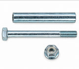 Anti Scalp Wheel Kit, Plastic 5"H x 2.75"W, Includes hardware kit