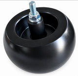 Anti Scalp Wheel Kit, Plastic 5"H x 2.75"W, Includes hardware kit